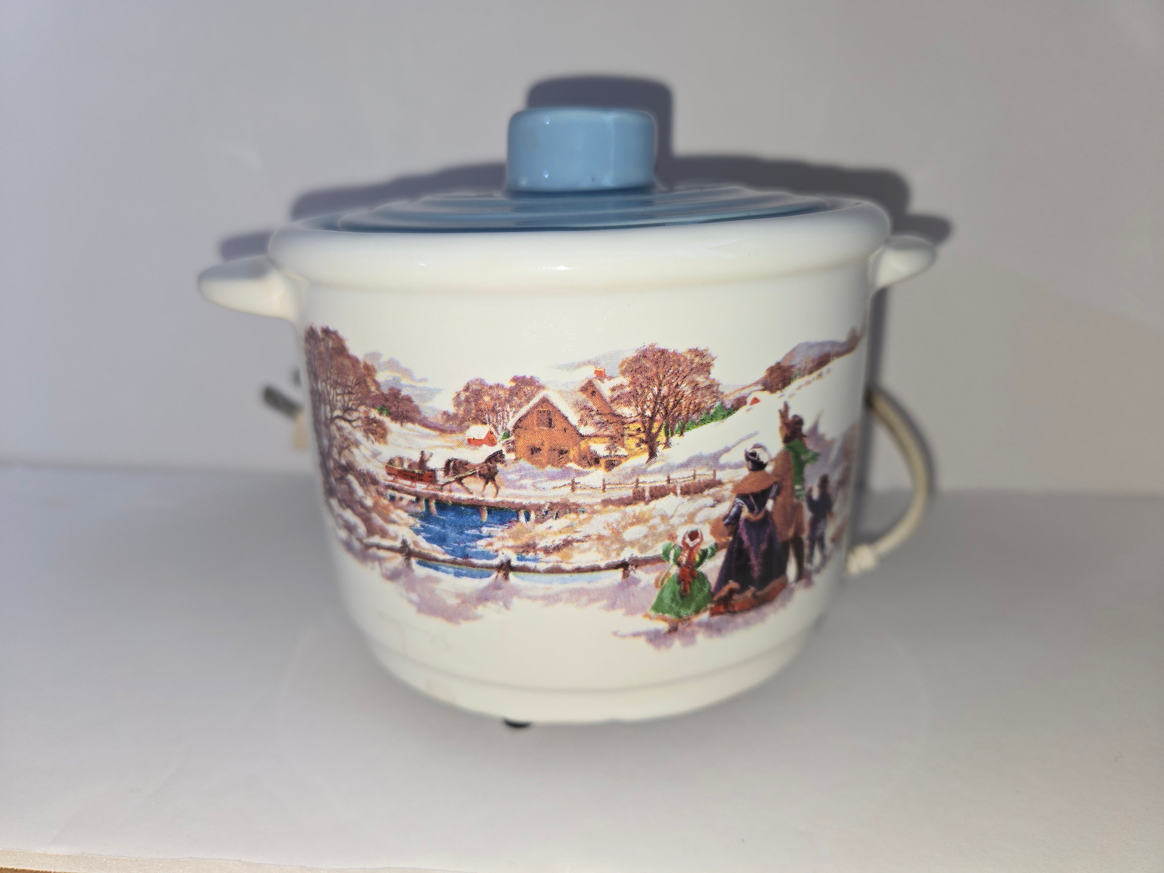 Vintage Avon Country Gatherings Electric Potpourri Warmer Pot