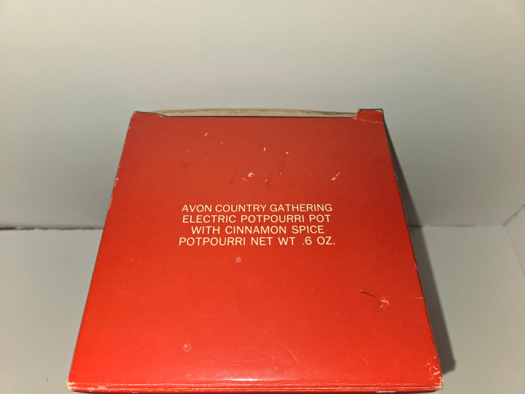 Vintage Avon Country Gatherings Electric Potpourri Warmer Pot